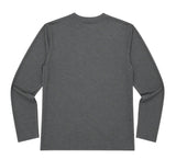 Mayfly Bamboo Long Sleeve Tee - Heather Grey