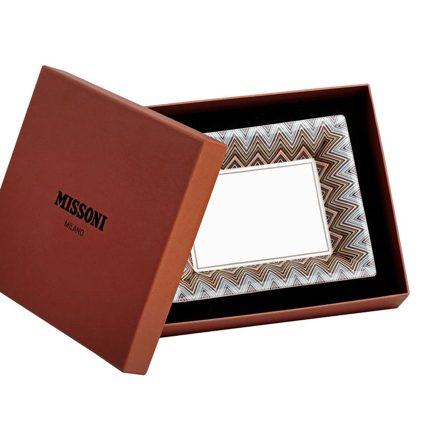 Tray Zig Zag Rectangular Large In Luxury Box Jarris 148 8.5" X 6.75"