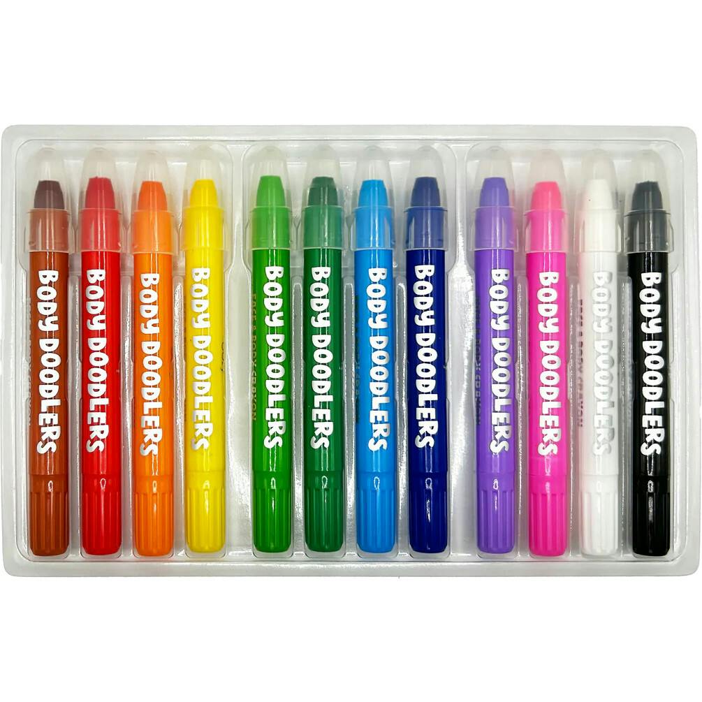 Body Doodlers - Face & Body Crayons - Set of 12