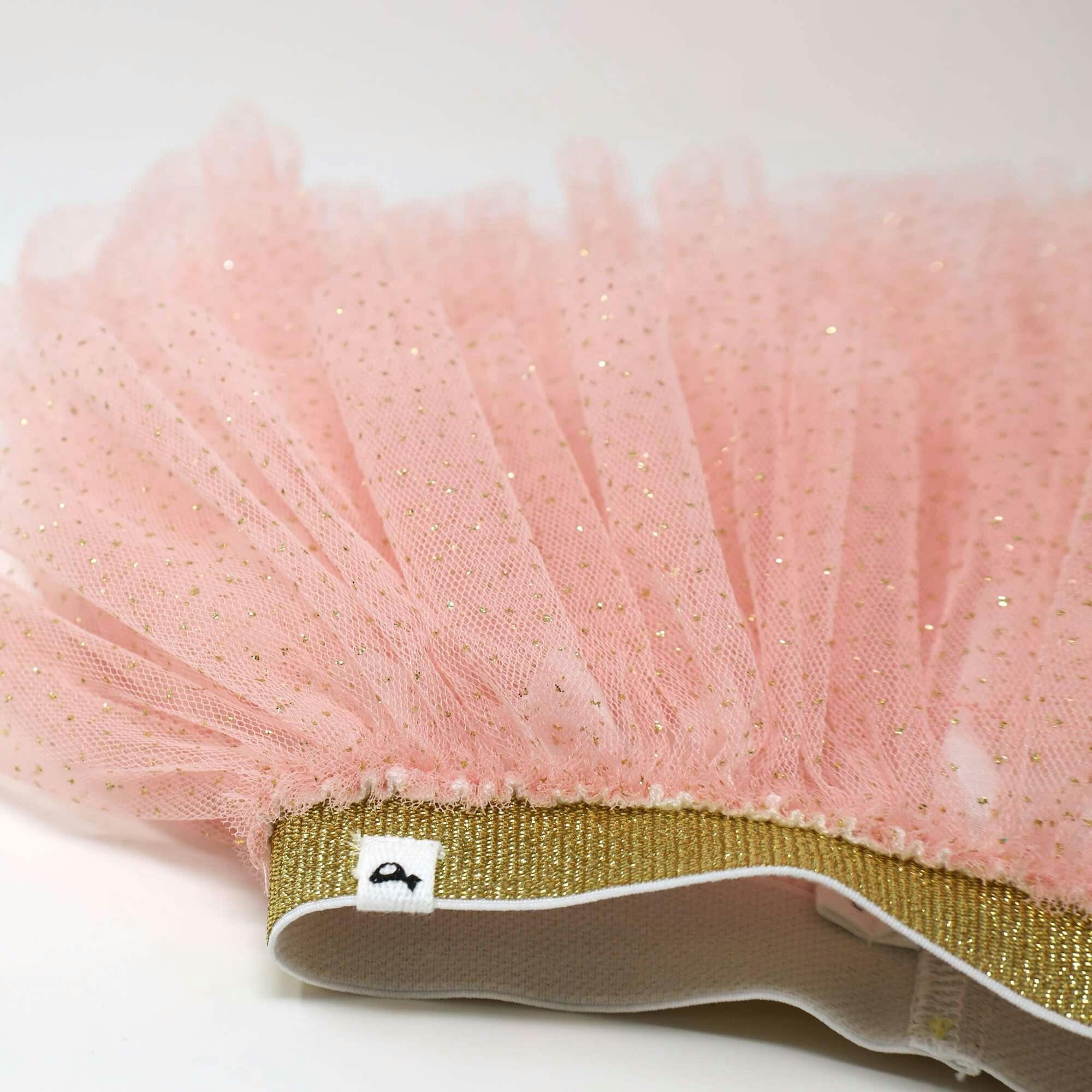 Gold Band Layered Frill Tutu Skirt