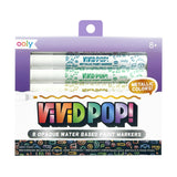 Vivid Pop! Water Based Paint Markers - Metallic - Set of 8