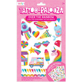 Tattoo-Palooza Temporary Tattoos - Over the Rainbow - 3 Sheets