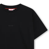 Black Logo Short Sleeve T‑Shirt