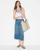 Sandy Linen Large Astor Tote