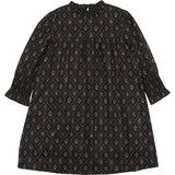 Vintage Victorian Long Sleeve Ruffle Cuff Comfort Fit Short Dress