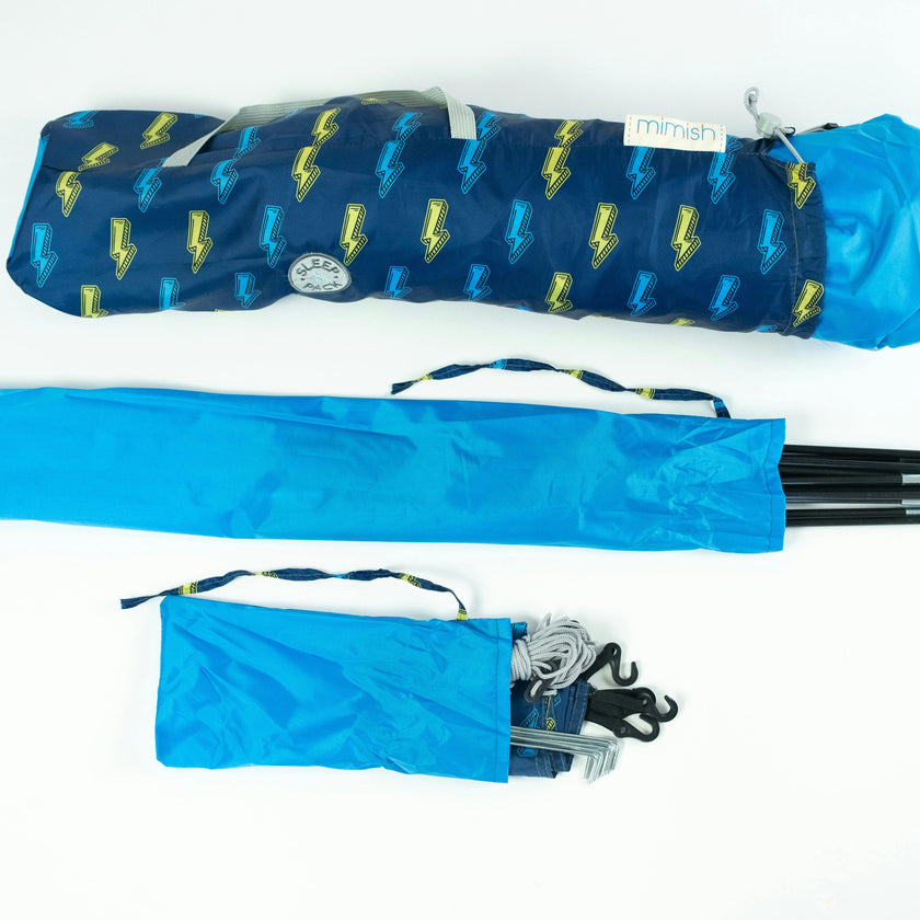 Indoor/Outdoor Camping Play Tent - Lightning Bolts
