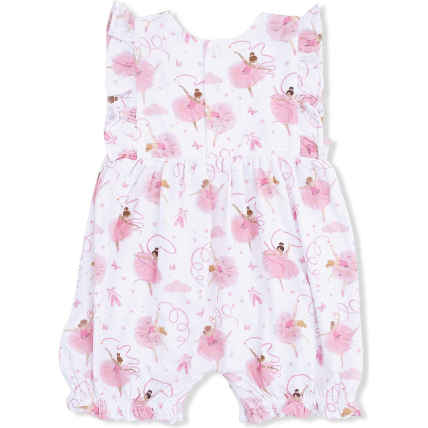 Ribbon Ballerinas - Ruffle Playsuit