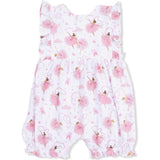 Ribbon Ballerinas - Ruffle Playsuit