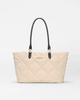 Buff/Black Medium Madison E/W Tote