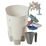 Shnuggle Bath Accessories Bundle - Ellie Scoop, Washy Jug, Boats & Star Toy - 4-Piece Set