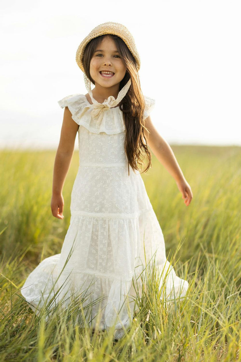 Mini Alaina Dress in Ivory