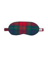 Kid's Brushed Twill Sleep Mask in St. James Tartan