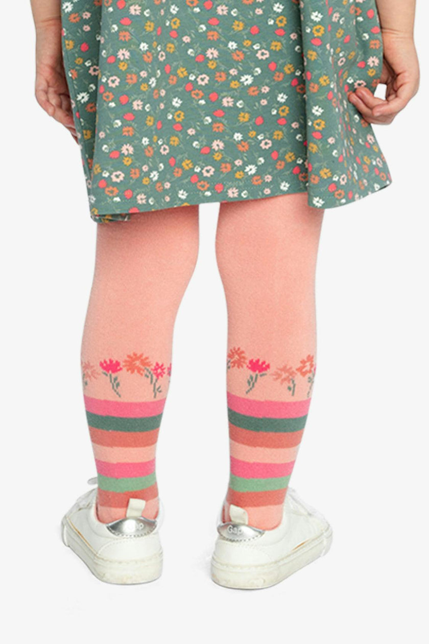 Tights Very Pale Pink And Green