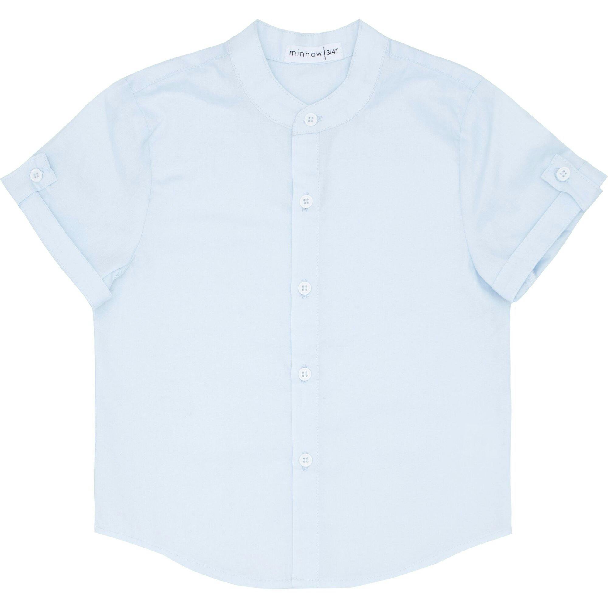 Boys Light Blue Button Down Shirt
