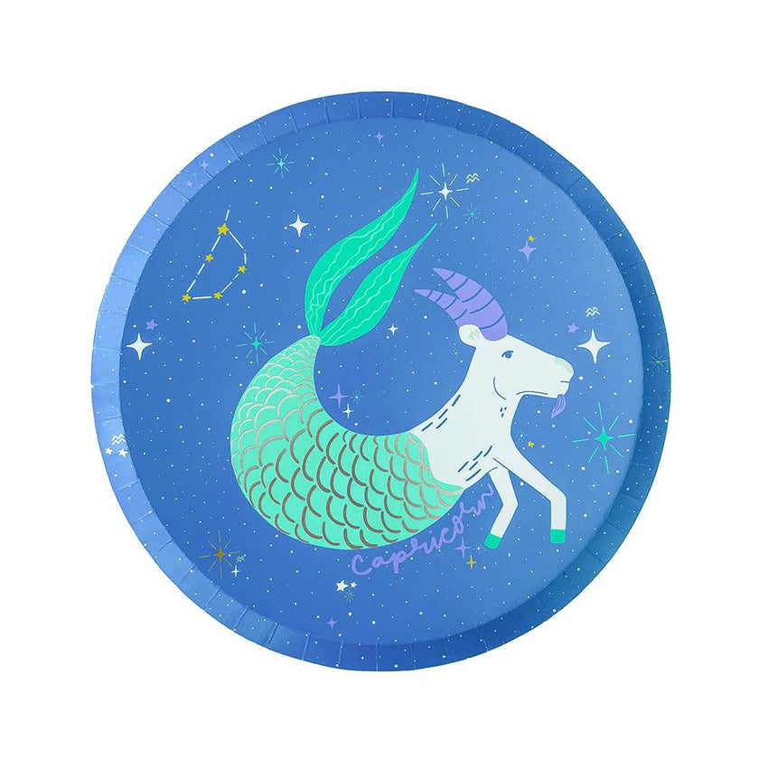 Zodiac Capricorn Dinner Plates