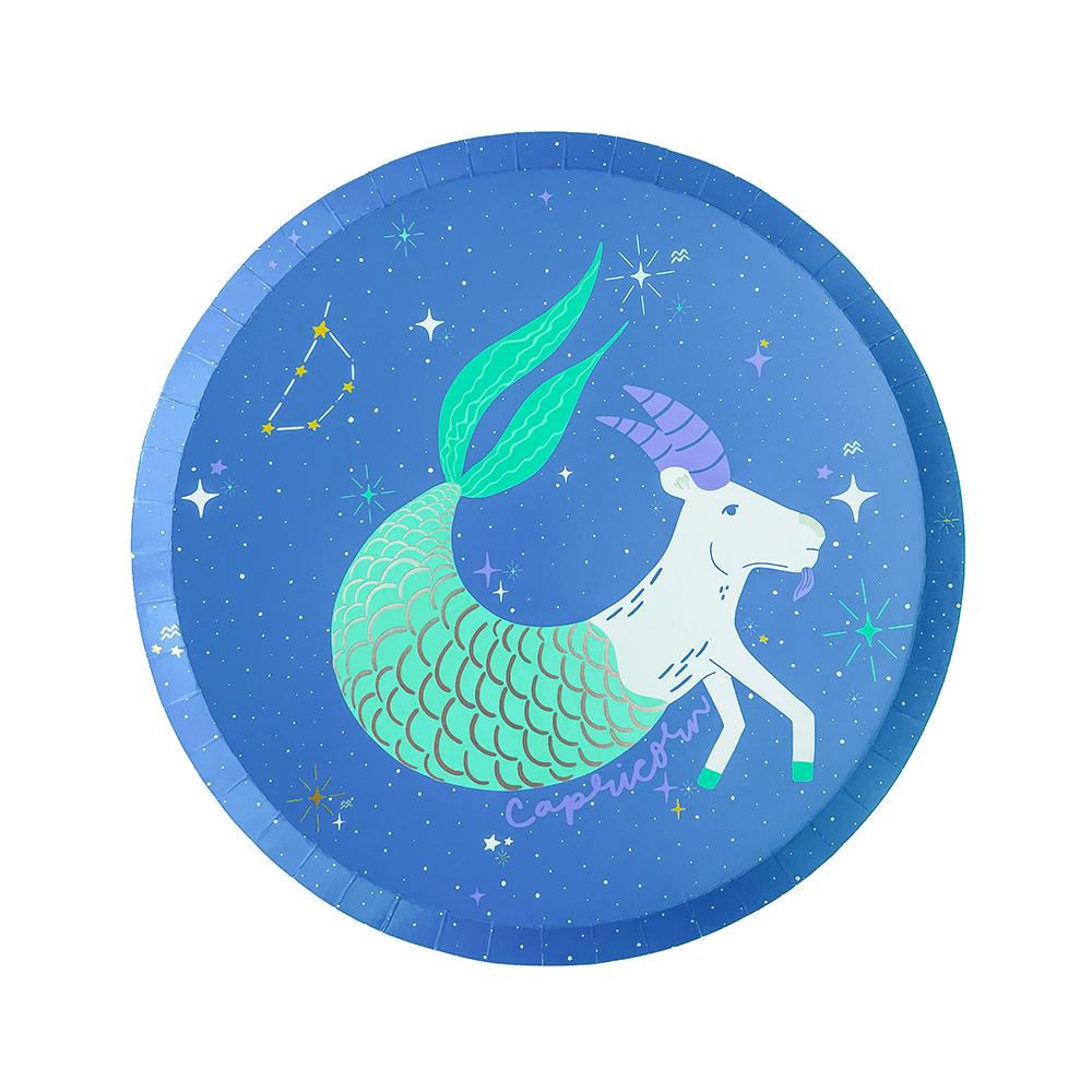 Zodiac Capricorn Dinner Plates