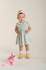 Hand-Smocked Baby Dress - Calista