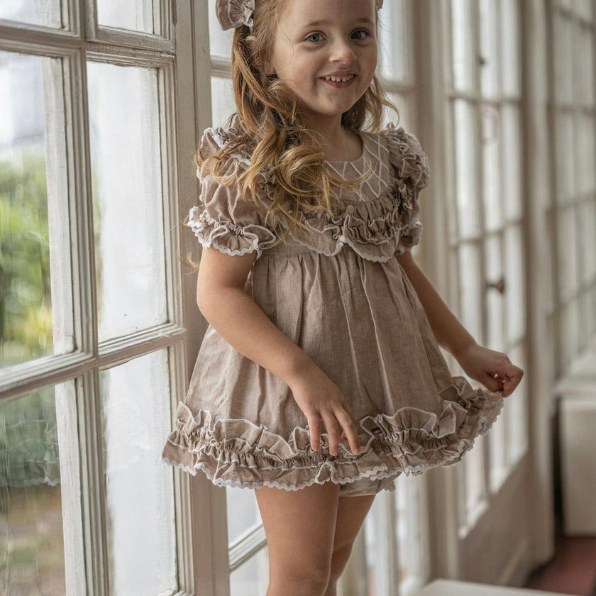 Ashlyn Vintage Ruffle Headband