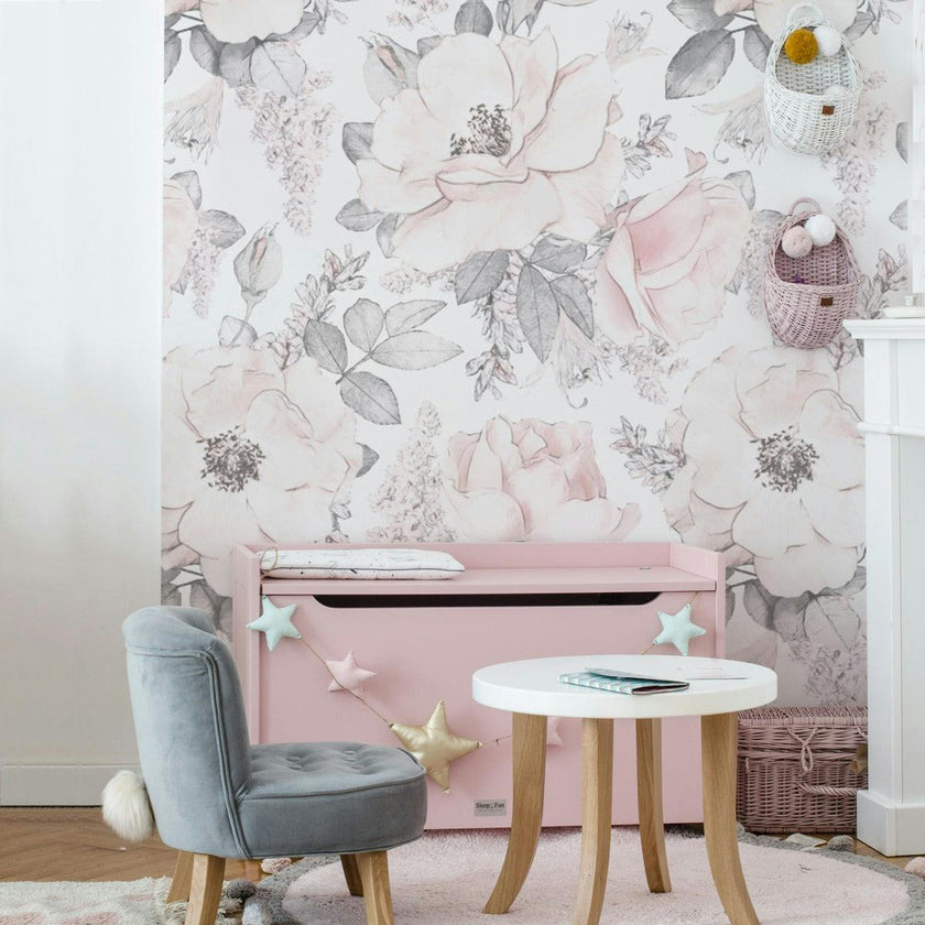 Pink Garden Wallpaper