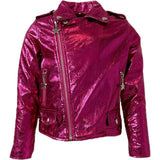 Metallic Moto Jacket