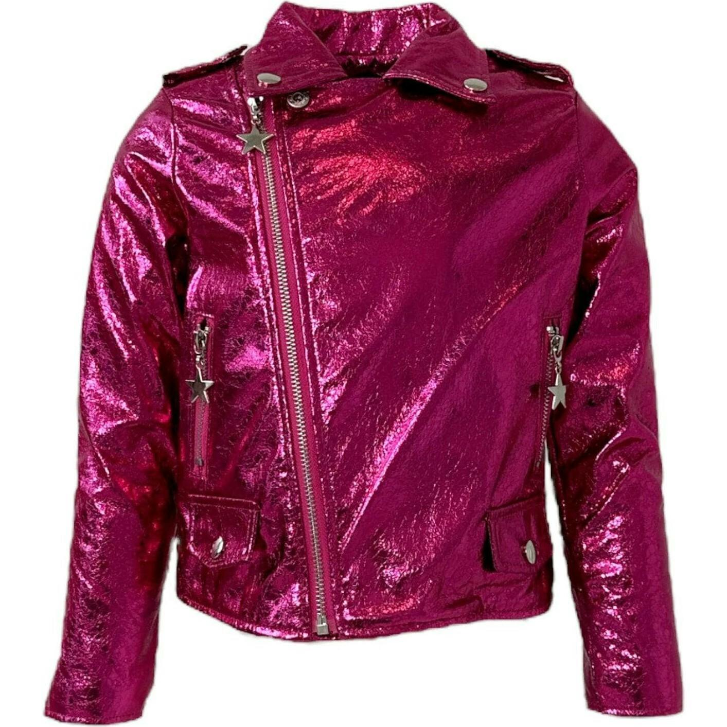 Metallic Moto Jacket