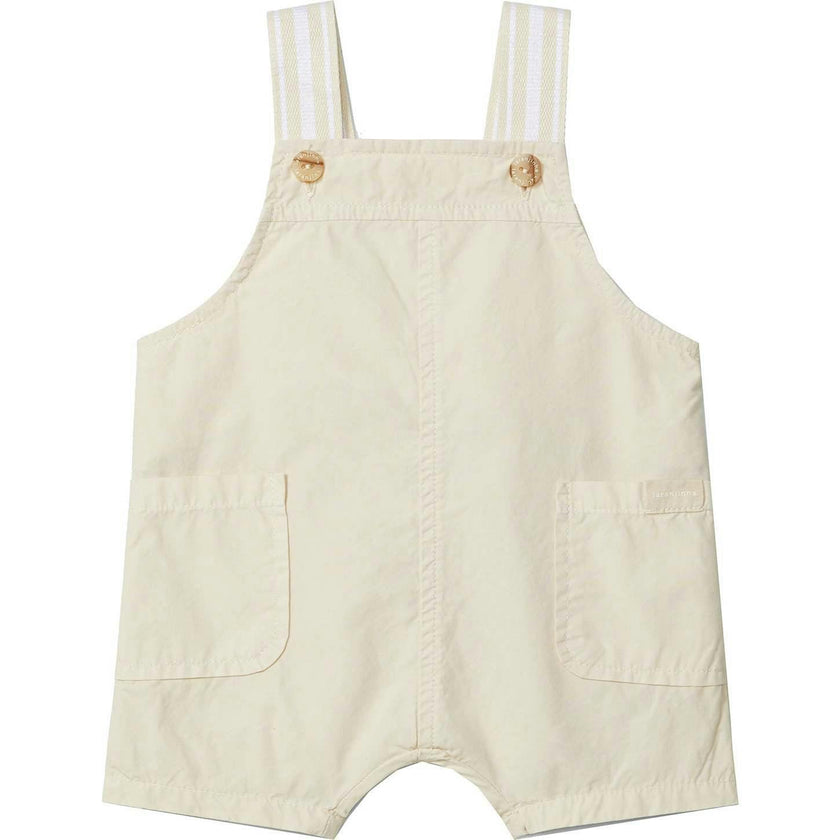LARANJINHA Sandy Overalls Shortie - Sand