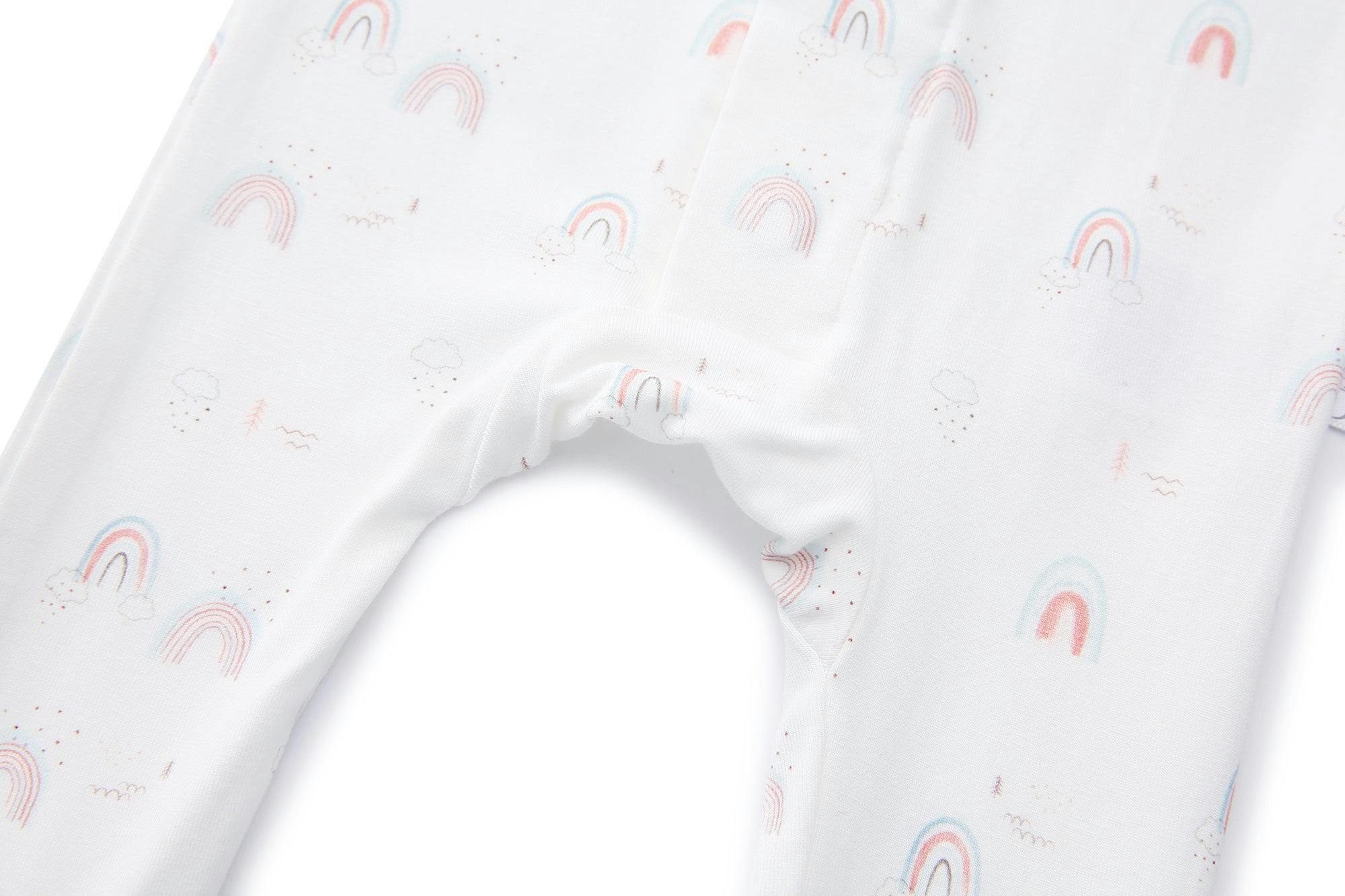Bamboo Footie Pajama Sleepsuit - Arc en ciel
