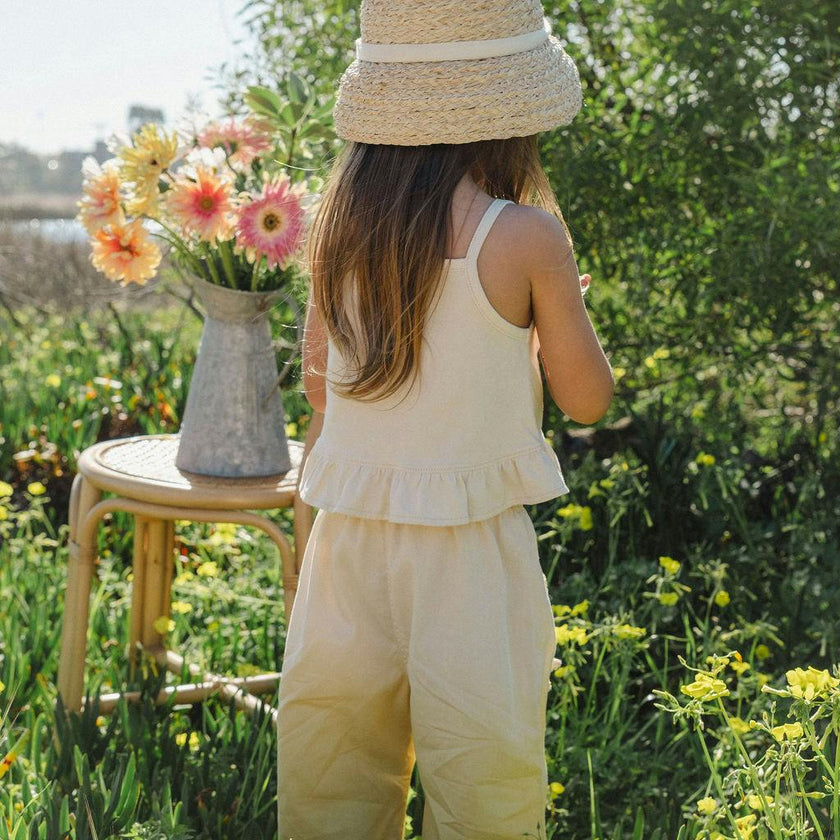Wide-Leg Pant Set in Ciao Bella