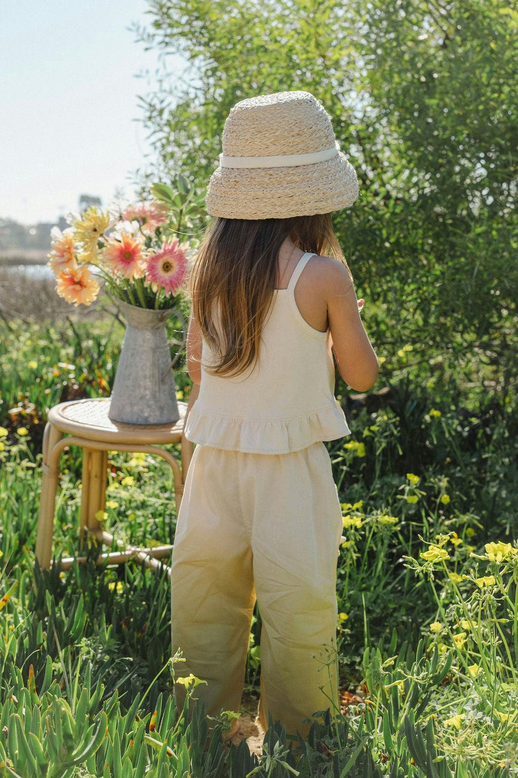 Wide-Leg Pant Set in Ciao Bella