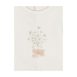Nature's Florals Layette Set Ivory & Rose