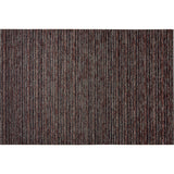 Skinny Stripe Shag Floor Mat, Purple