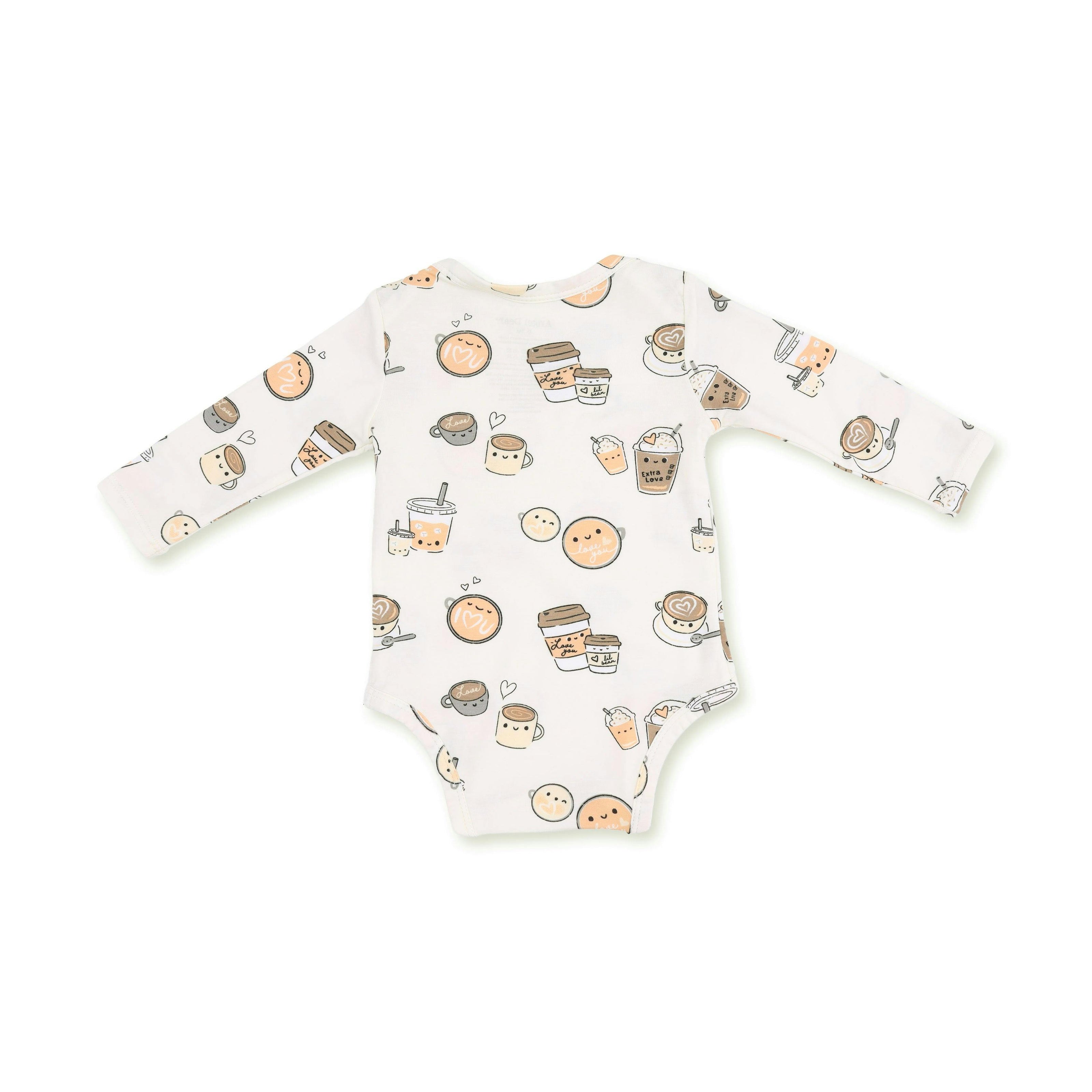 Love You A Latte - Long Sleeve Bodysuit