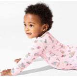 Candy Cane Lane Bamboo Convertible Footie