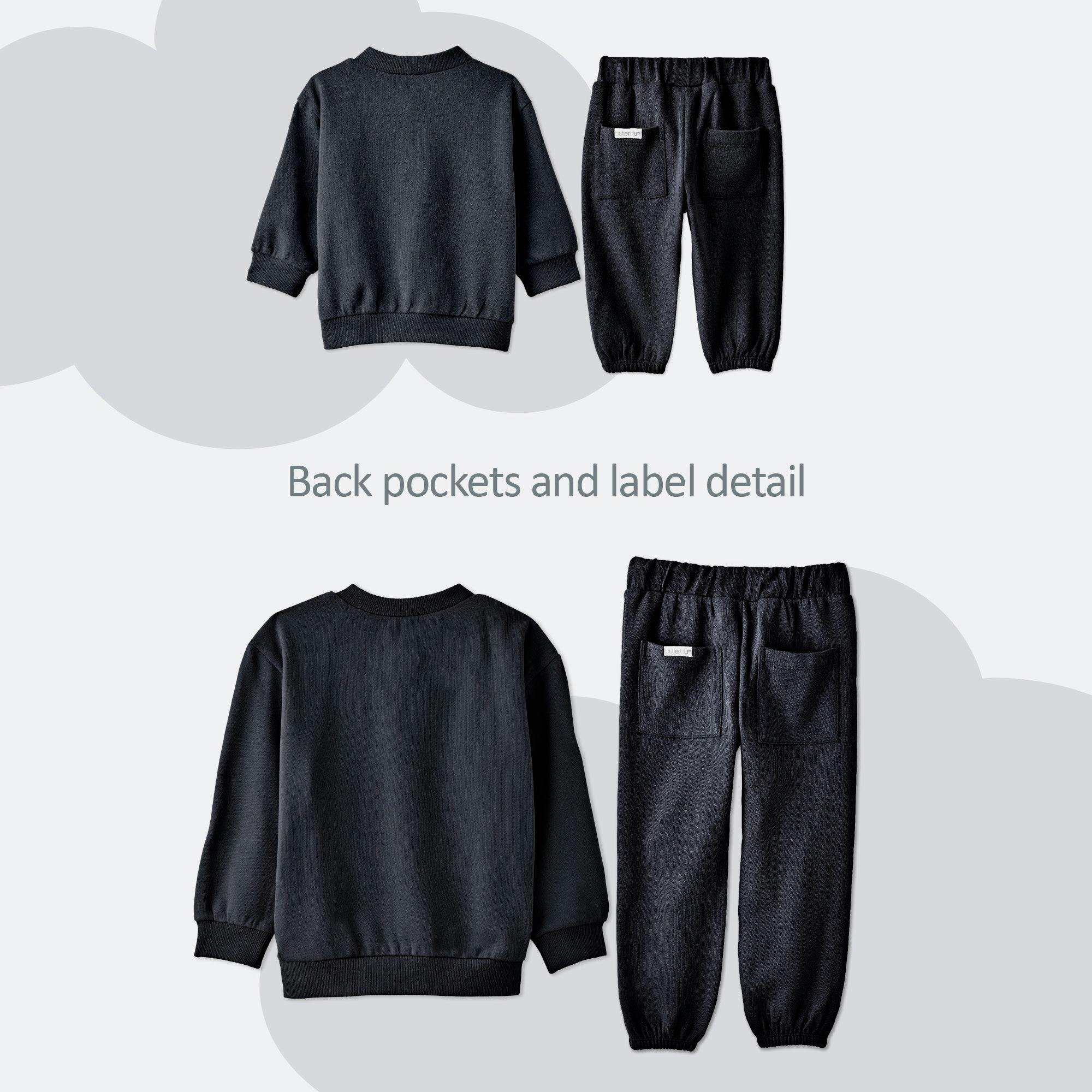 JERRY 6-Piece Henley Sweatsuit