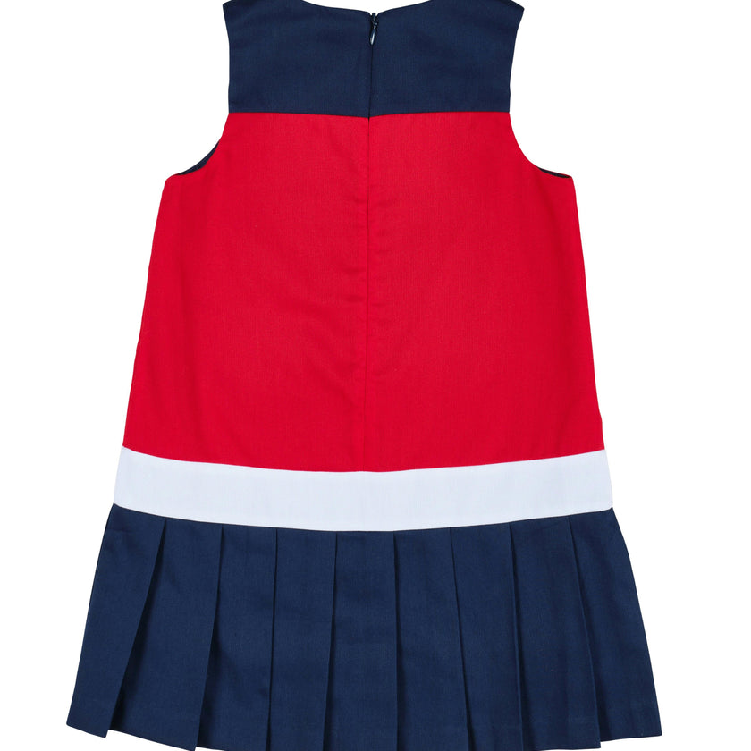 Finewale Pique Dress With Bow