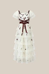 Bellagio Dress in Ivory