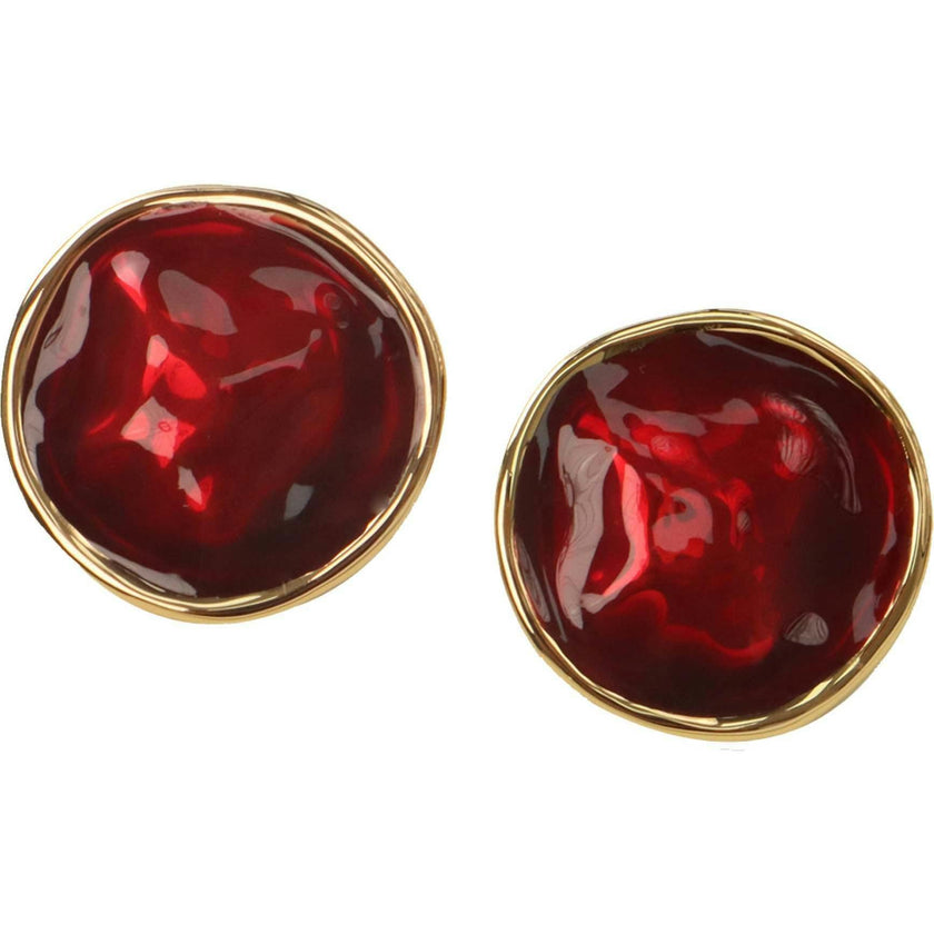 Enamel Ripple Earrings