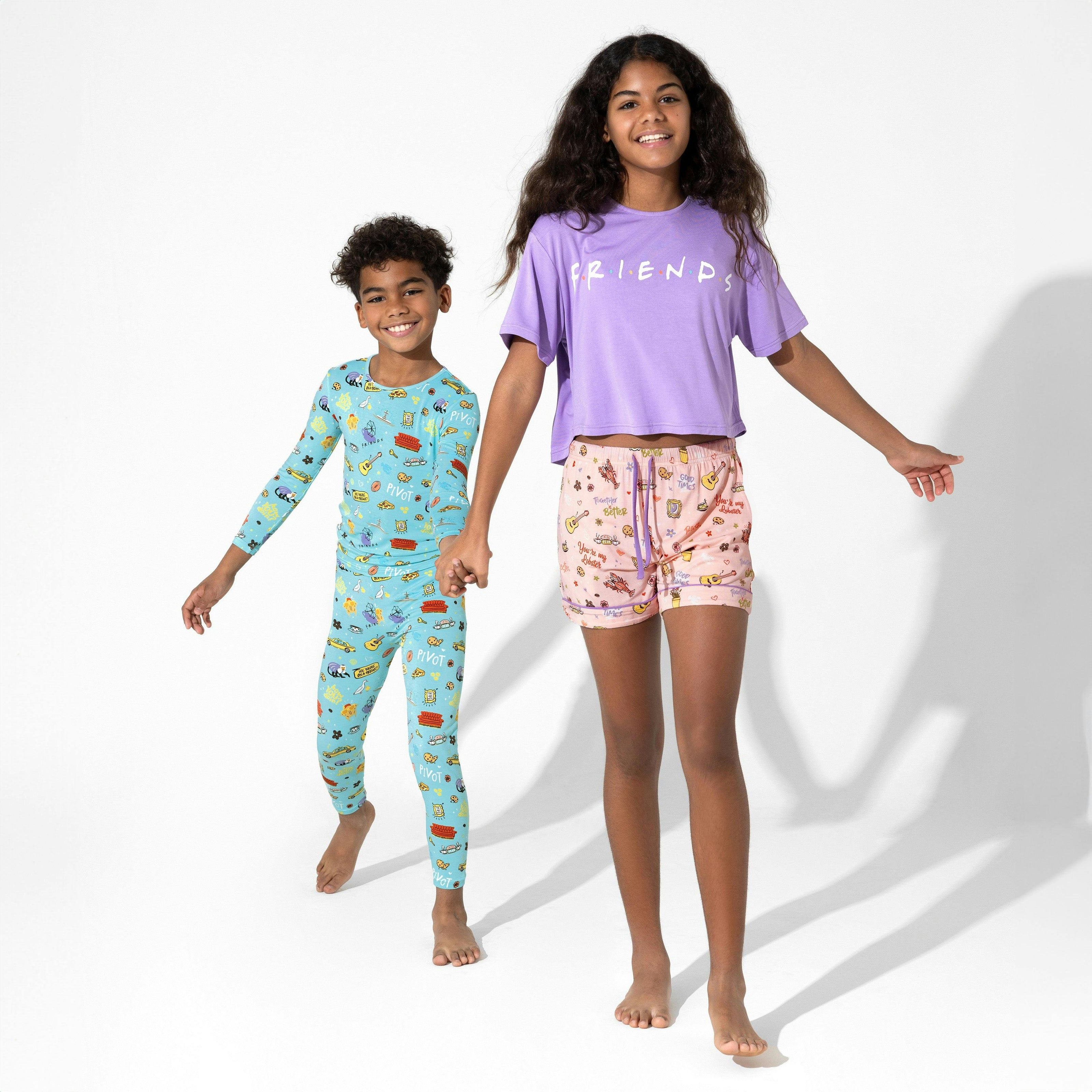Friends: You're My Lobster Bamboo Women's Pajama Shorts Set