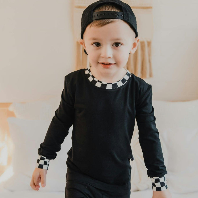 Checked Out 2 Piece Pajama Set