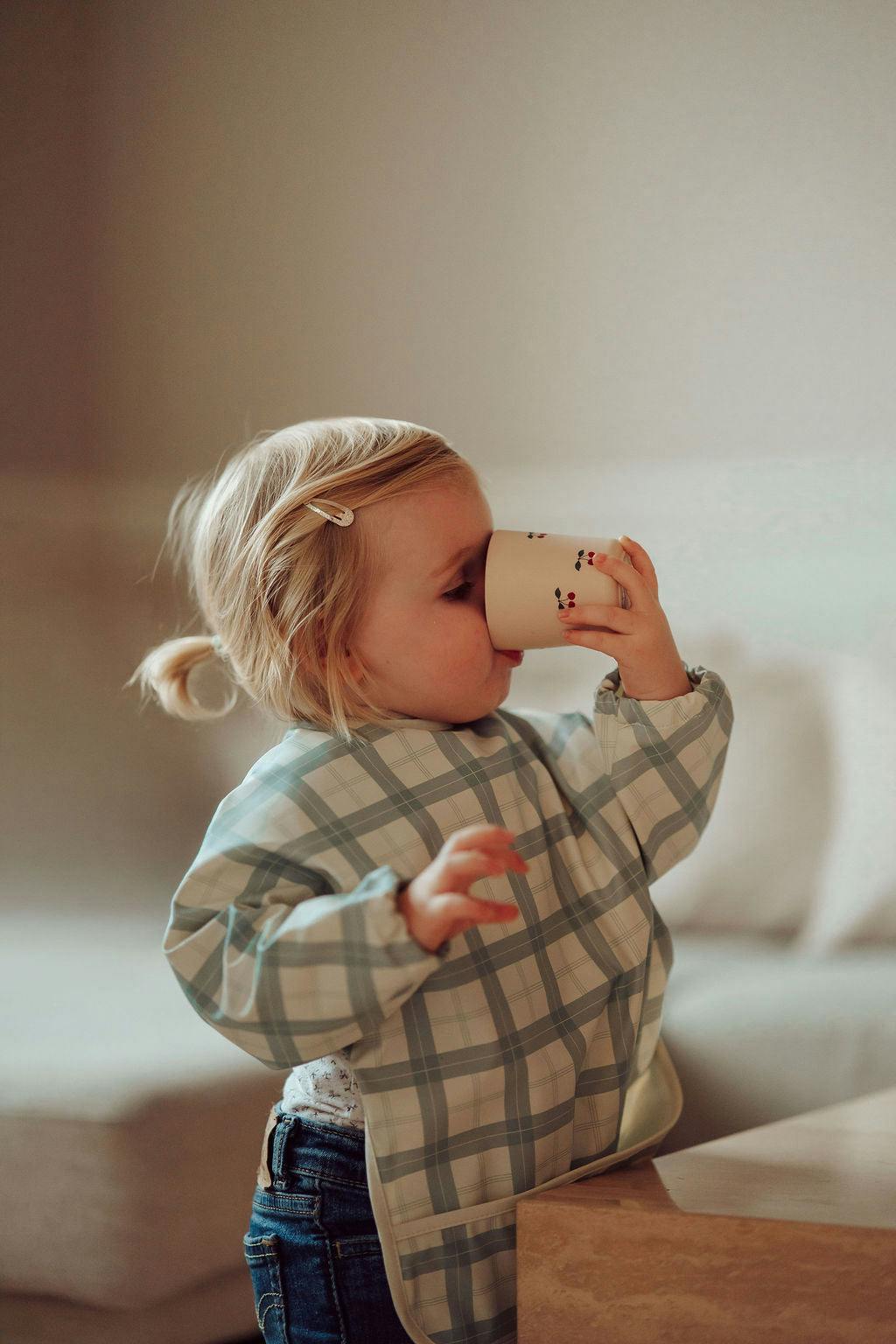Smock Bib | Fern Plaid