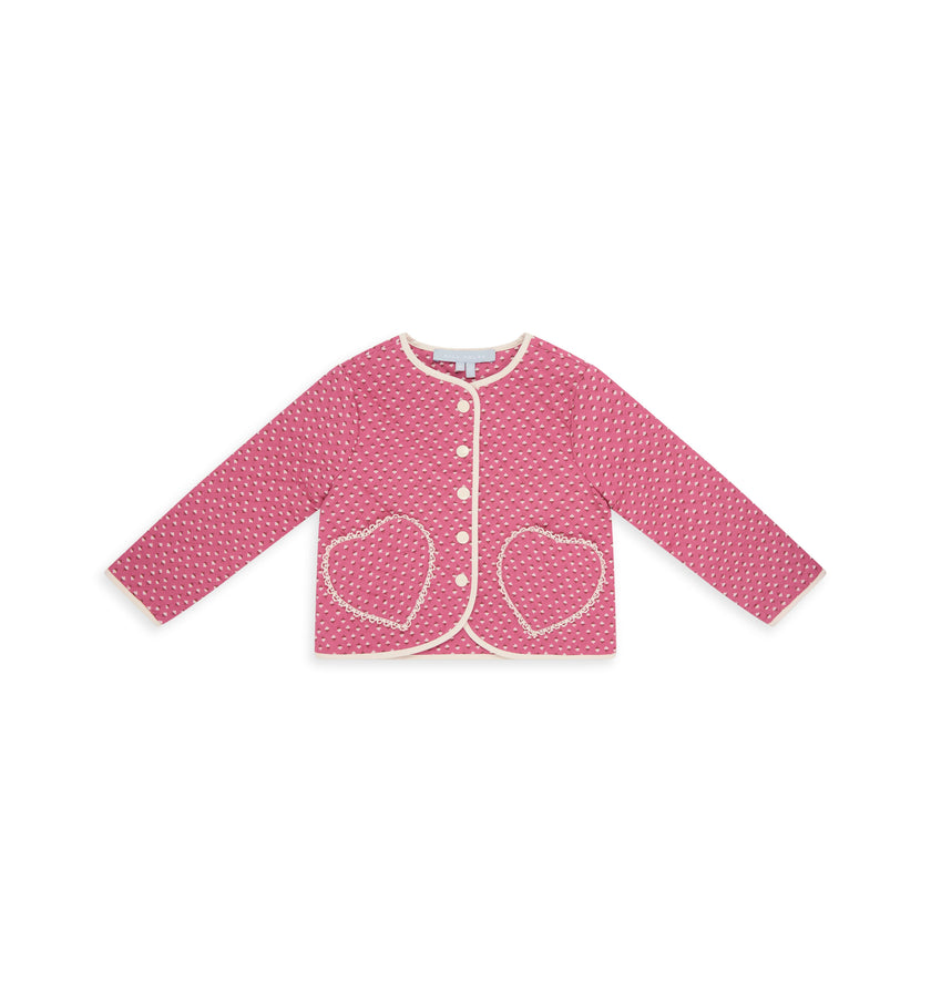 The Tiny McNally Jacket -  Poppy Half Drop Rose