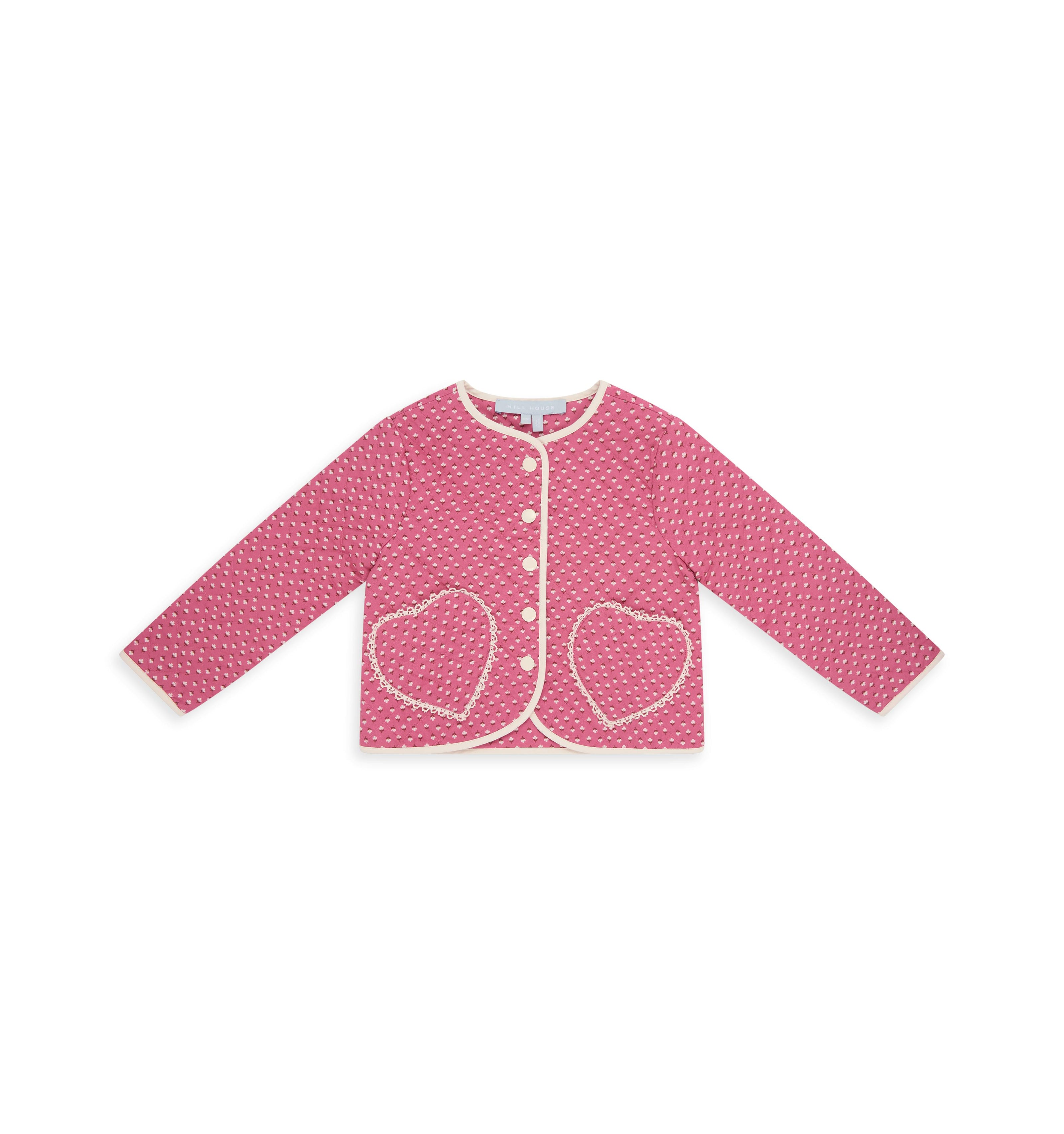 The Tiny McNally Jacket -  Poppy Half Drop Rose