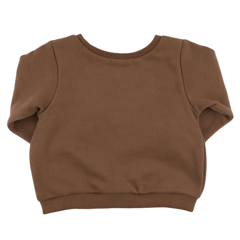 Teddy Face Applique Brooklyn Boxy