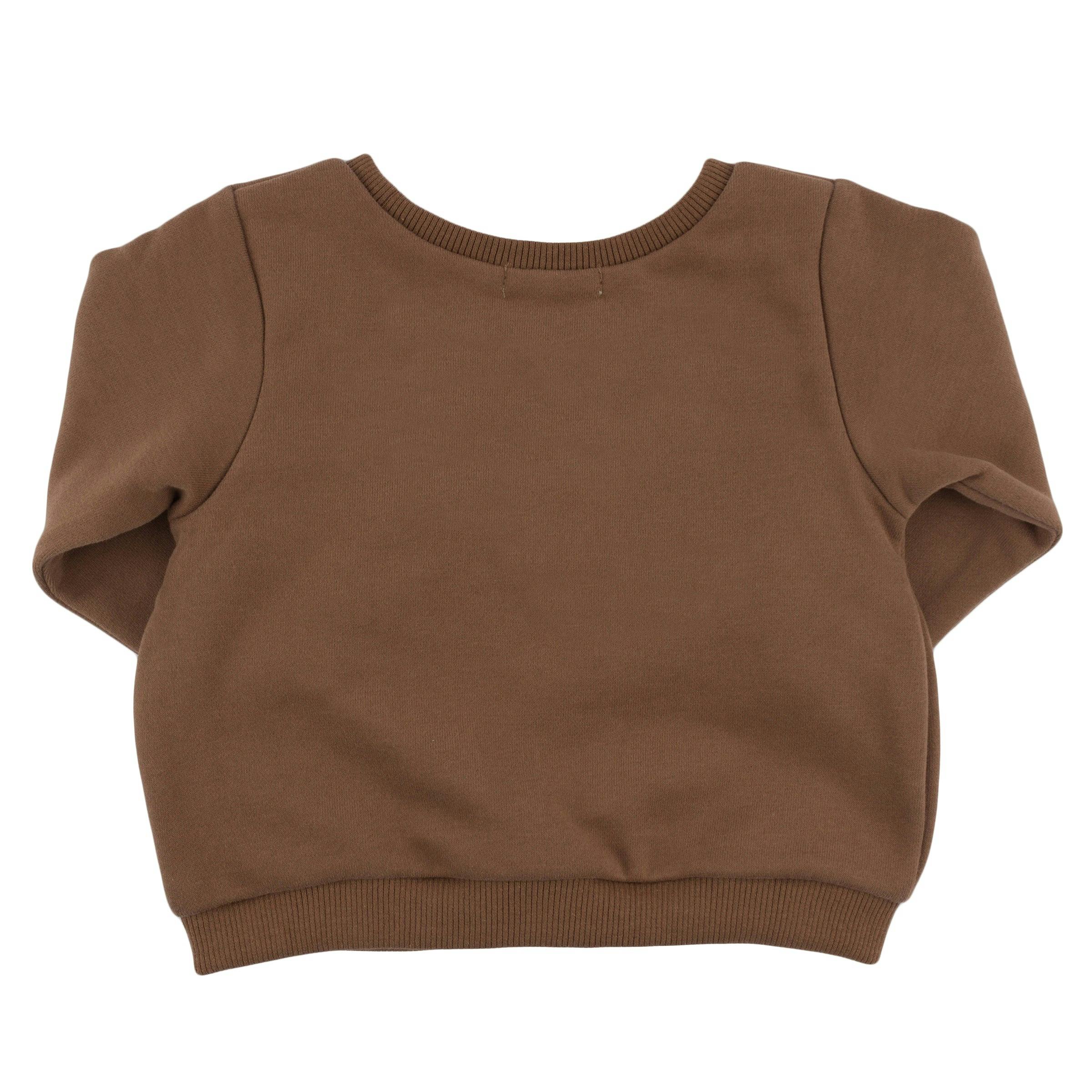 Teddy Face Applique Brooklyn Boxy