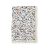 Cotton Muslin Baby Quilt - Pressed Petals
