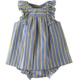 Ruffle Sleeveless Baby Dress Set