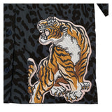 Charcoal Tiger Print T-Shirt