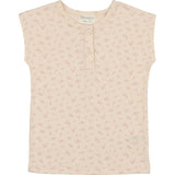 Girls Printed Gauze Short Sleeve Shirt