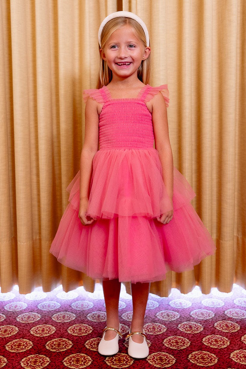Mini Liza Dress in Pink
