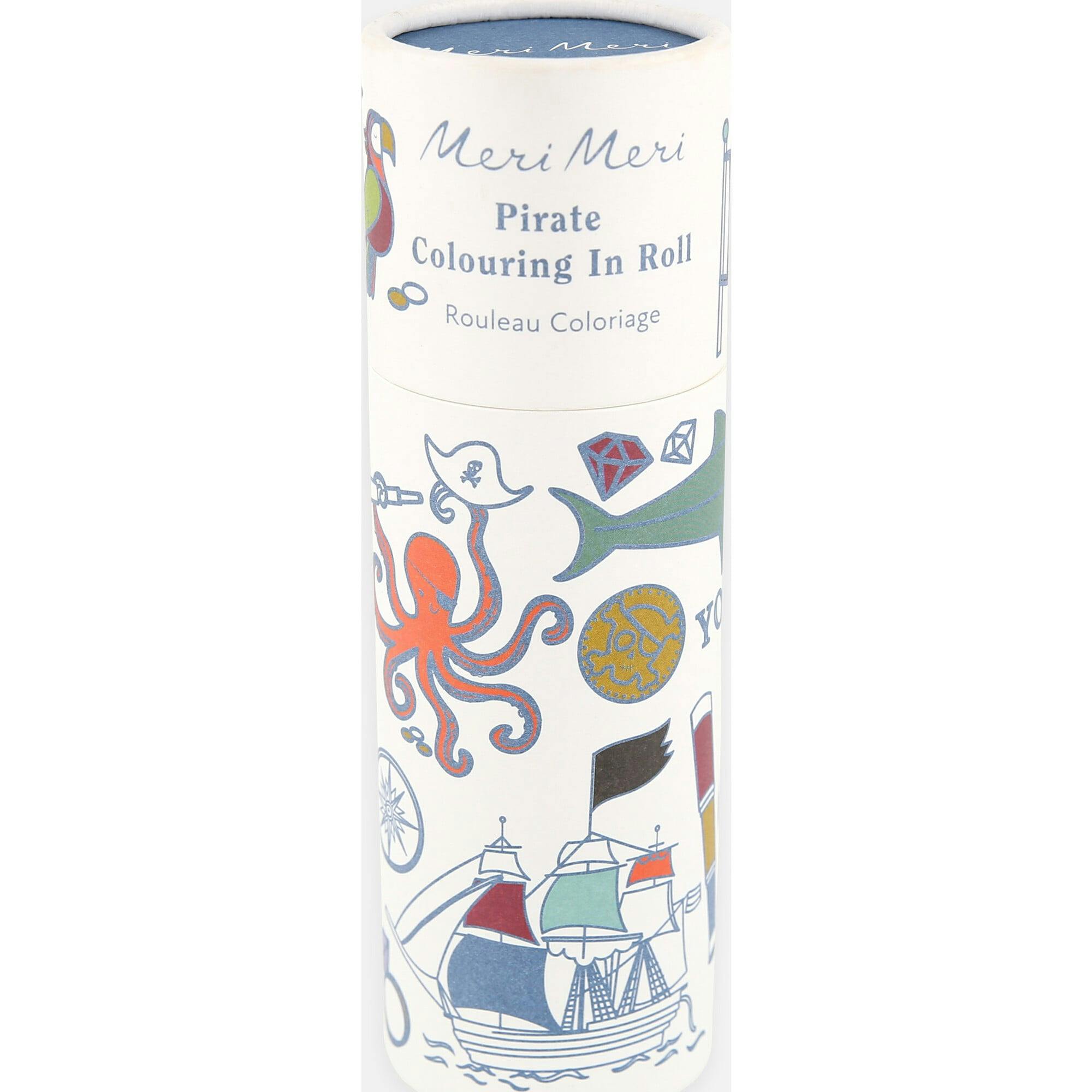 Pirate Coloring Roll